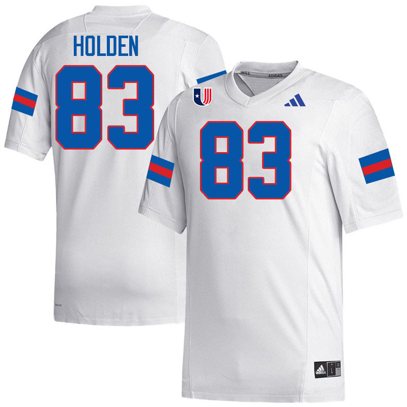 West Georgia Wolves #83 Tommy Holden College Football Jerseys,Uniforms-White